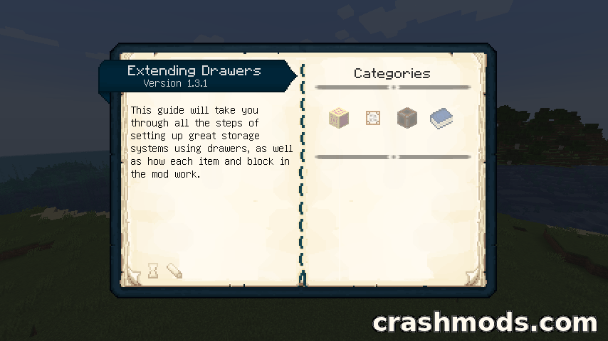 Extended Drawers – Modular Item Storage with Compacting and Upgrades – screenshot 1