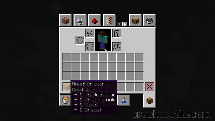 Extended Drawers – Modular Item Storage with Compacting and Upgrades – screenshot 5