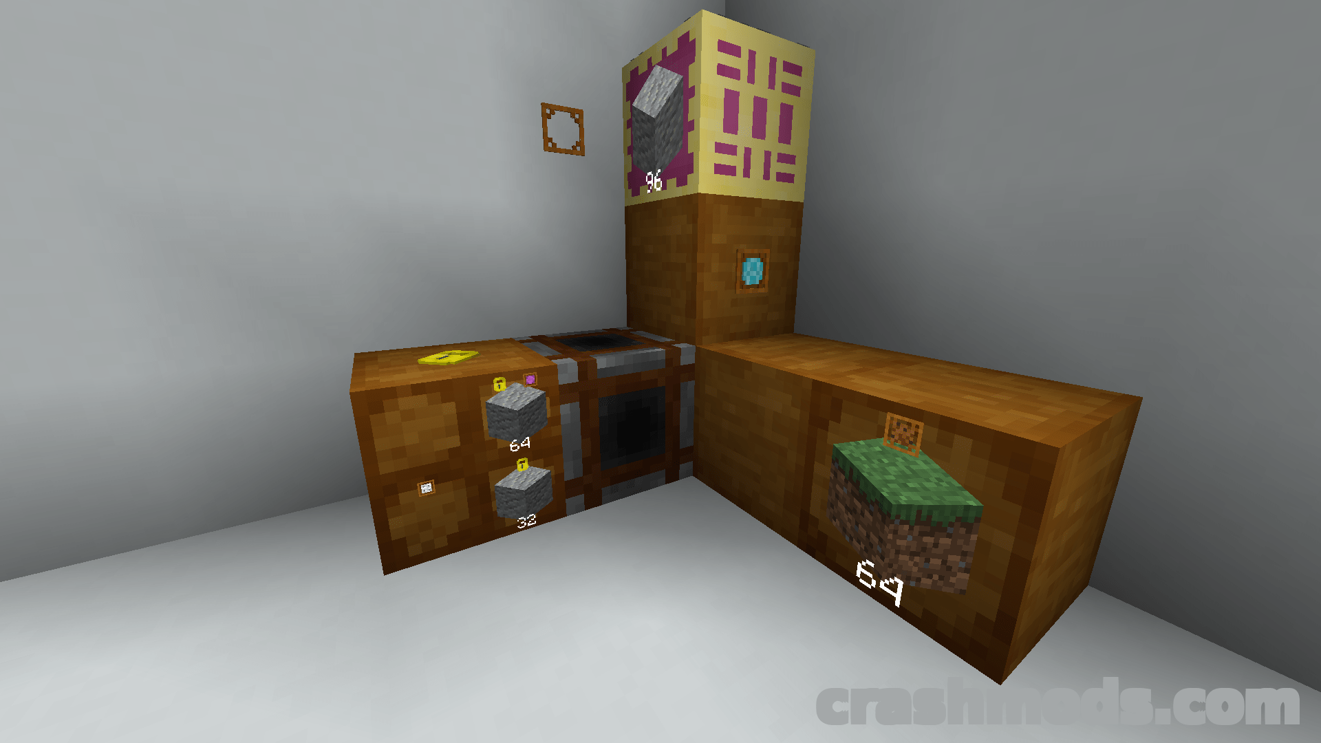 Extended Drawers – Modular Item Storage with Compacting and Upgrades – screenshot 6