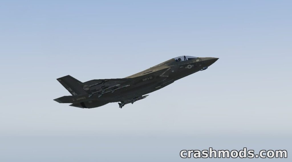 F-35B Lightning II – VTOL Stealth Fighter Jet Grand Theft Auto 5 mod screenshot
