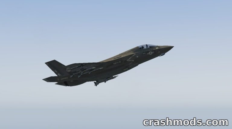 F-35B Lightning II – VTOL Stealth Fighter Jet Grand Theft Auto 5 mod screenshot