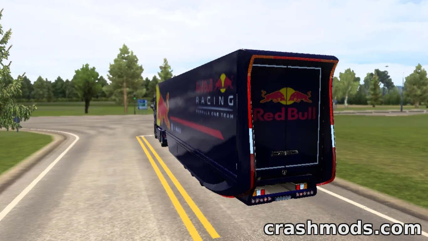 F1 Red Bull – Racing Team Skin for Renault T – screenshot 5