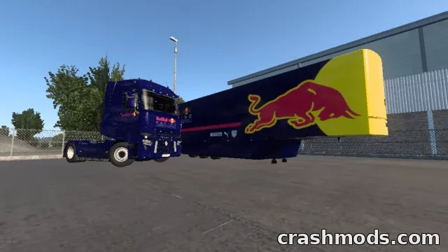 F1 Red Bull – Racing Team Skin for Renault T – screenshot 6