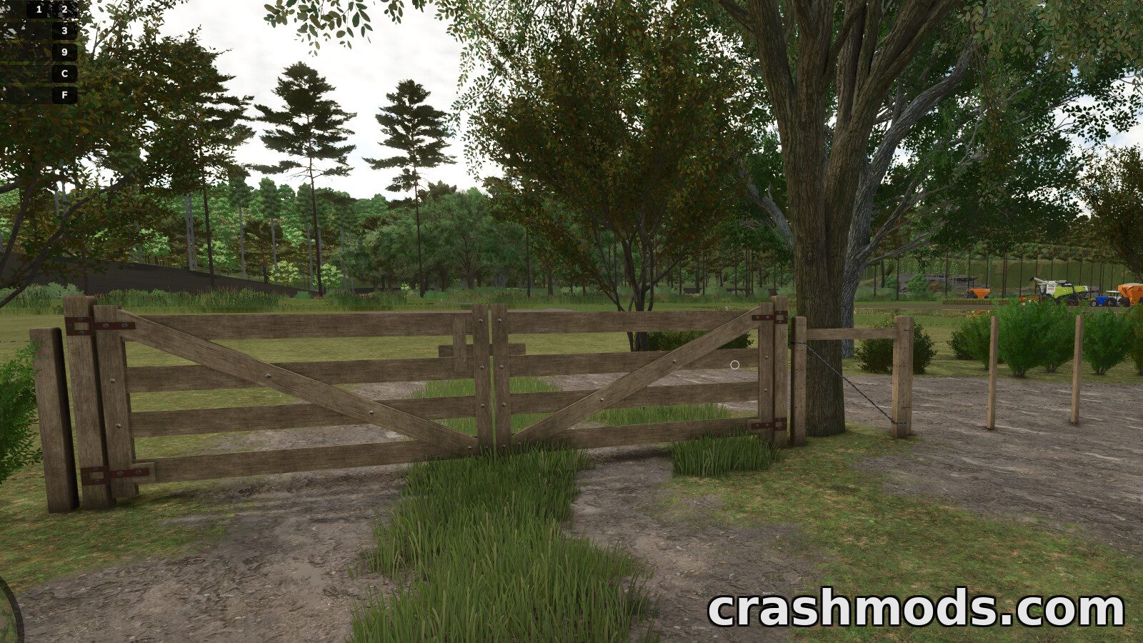 Farm Fence Pack – Wood and Wire Fences with Gates – screenshot 2