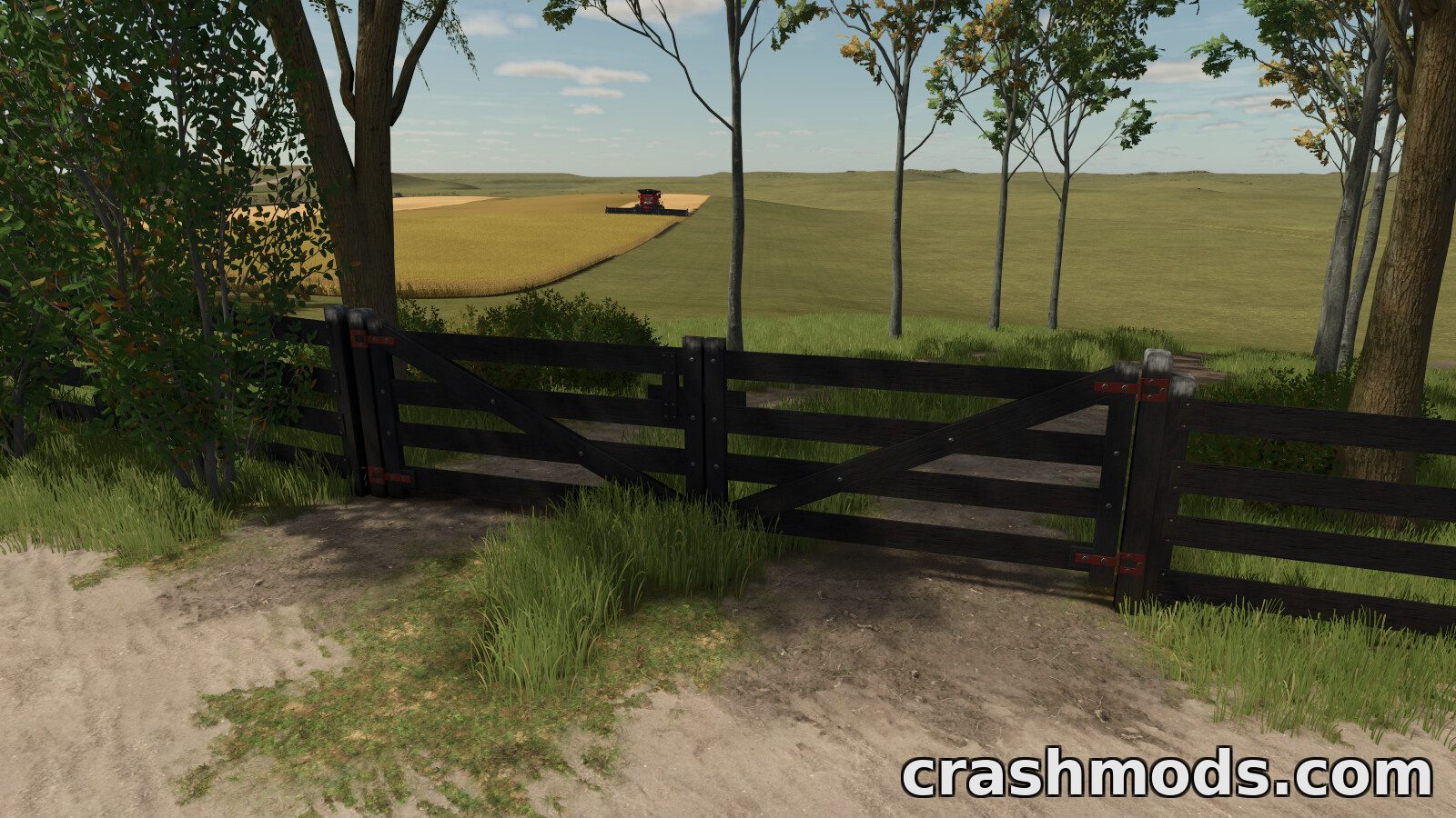 Farm Fence Pack – Wood and Wire Fences with Gates – screenshot 5