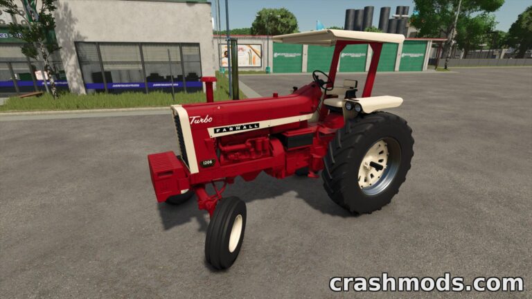 Farmall 1206 – 95 hp Small Tractor Farming Simulator 25 mod screenshot