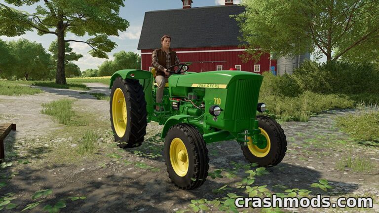 FarmCon22 John Deere 710 – 50 HP Small Tractor Farming Simulator 22 mod screenshot
