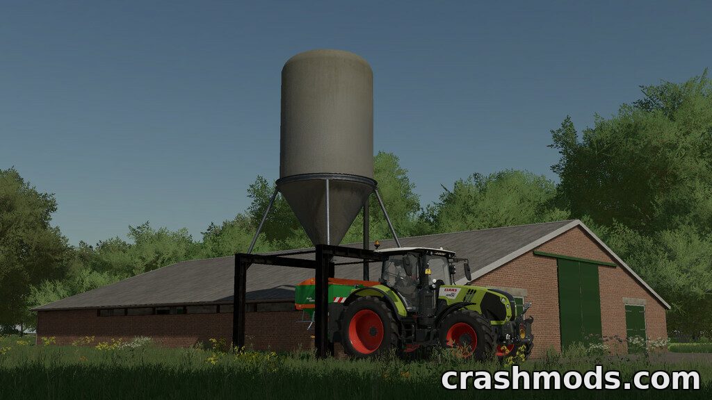 Farmsilo Package – Three Colorable Seed and Mineral Feed Silos – screenshot 2