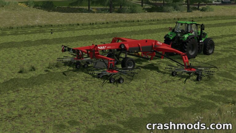 Fella Grassland Equipment – Mowing, Tedding and Swathing Pack Farming Simulator 22 mod screenshot
