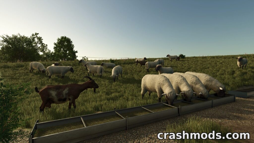 Fenceless Pastures – Base-Game Animal Pens Without Fences