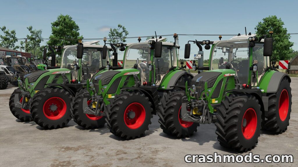 Fendt 500 Vario Series – Gen3 S4 and SCR Tractors Farming Simulator 25 mod screenshot