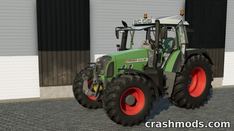 Fendt 620 Vario tractor mod for Farming Simulator 22, showcasing detailed design and vibrant colors.