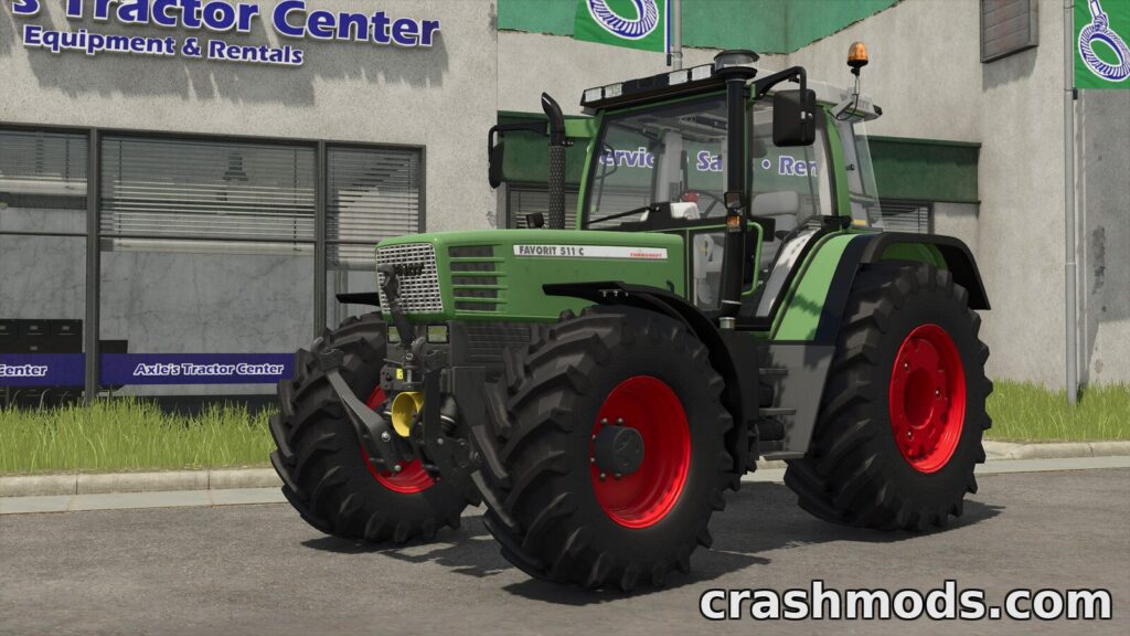 Fendt Favorit 500 – 115 or 150 hp Small Tractor Farming Simulator 25 mod screenshot