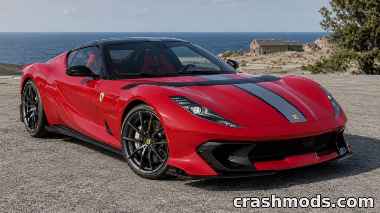 Ferrari 812 Competizione – 66 Configurations BeamNG.drive mod screenshot