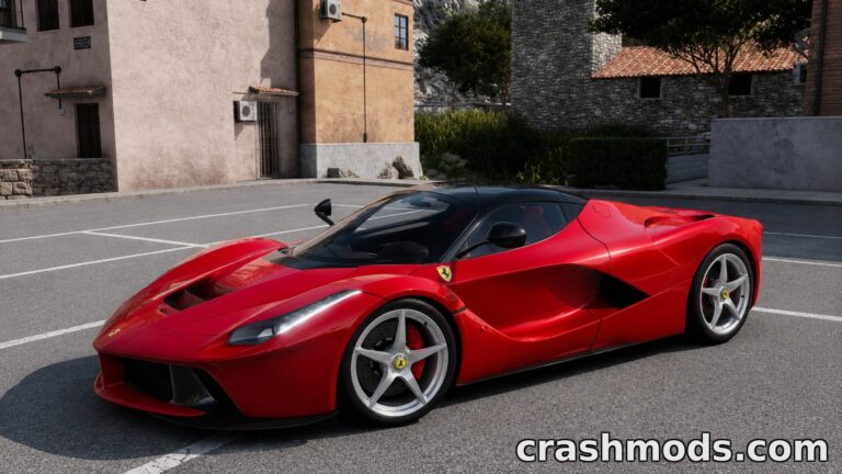Ferrari LaFerrari – 4 Configurations and Custom JBeam BeamNG.drive mod screenshot