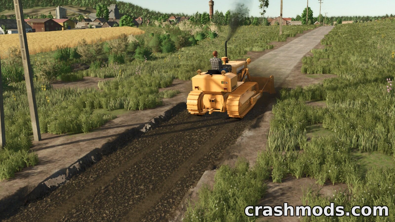 Fiat-Allis AD9 – Crawler Tractor with Dozer Blade – screenshot 2