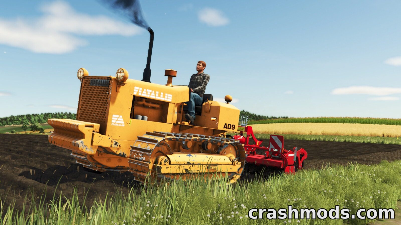 Fiat-Allis AD9 – Crawler Tractor with Dozer Blade – screenshot 3