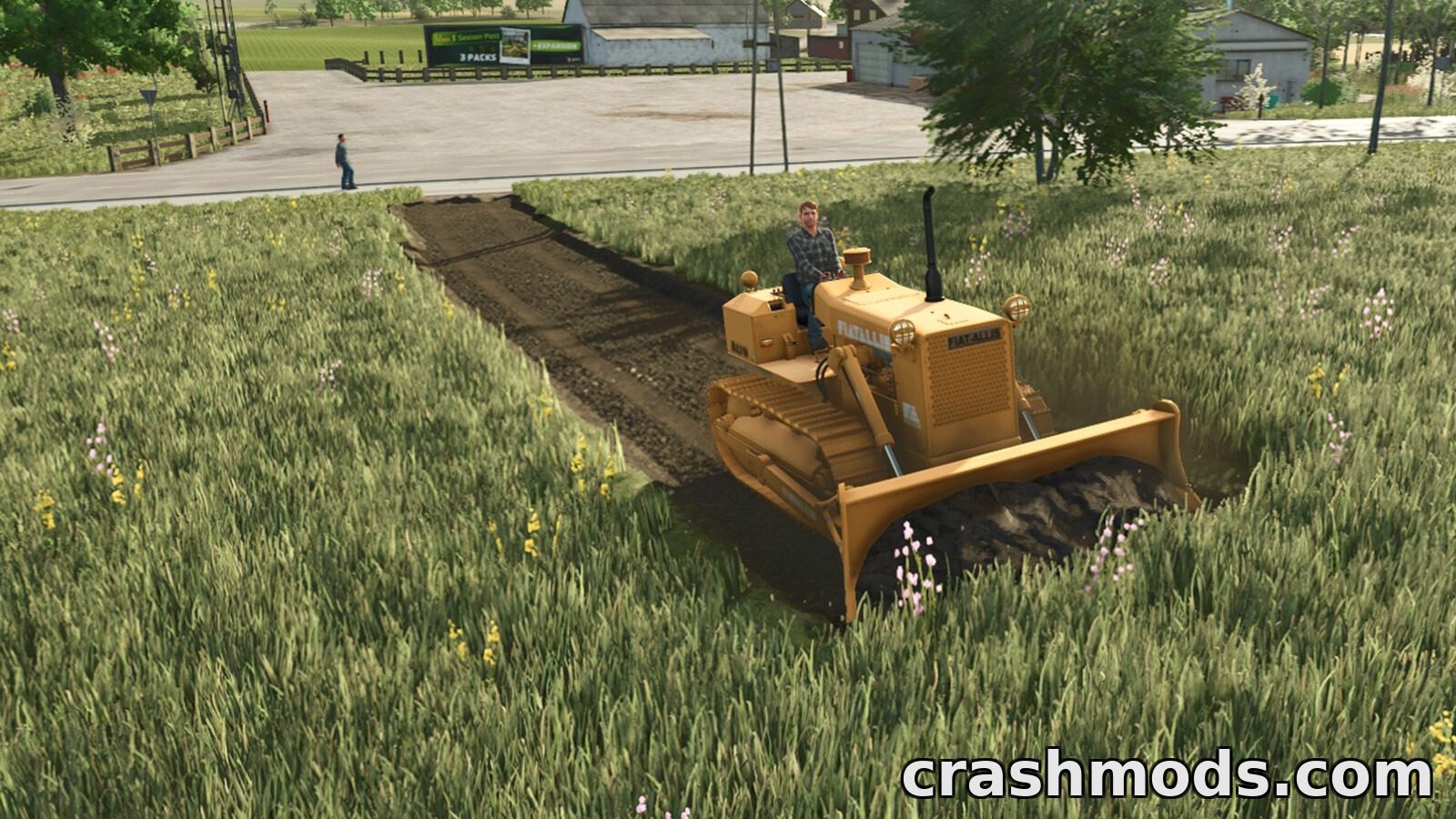 Fiat-Allis AD9 – Crawler Tractor with Dozer Blade – screenshot 5
