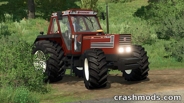 Fiatagri 180-90 – 180 HP Six-Cylinder Turbo Tractor Farming Simulator 22 mod screenshot