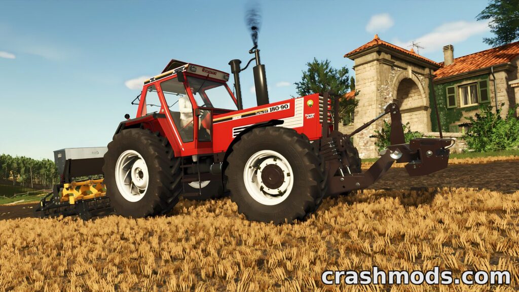 Fiatagri Series 90 – 160-90 and 180-90 DT Turbo Tractors Farming Simulator 25 mod screenshot