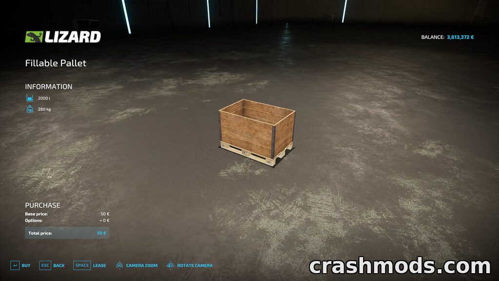 Fillable Pallet – Stackable 2,000 l Bulk Storage – screenshot 2
