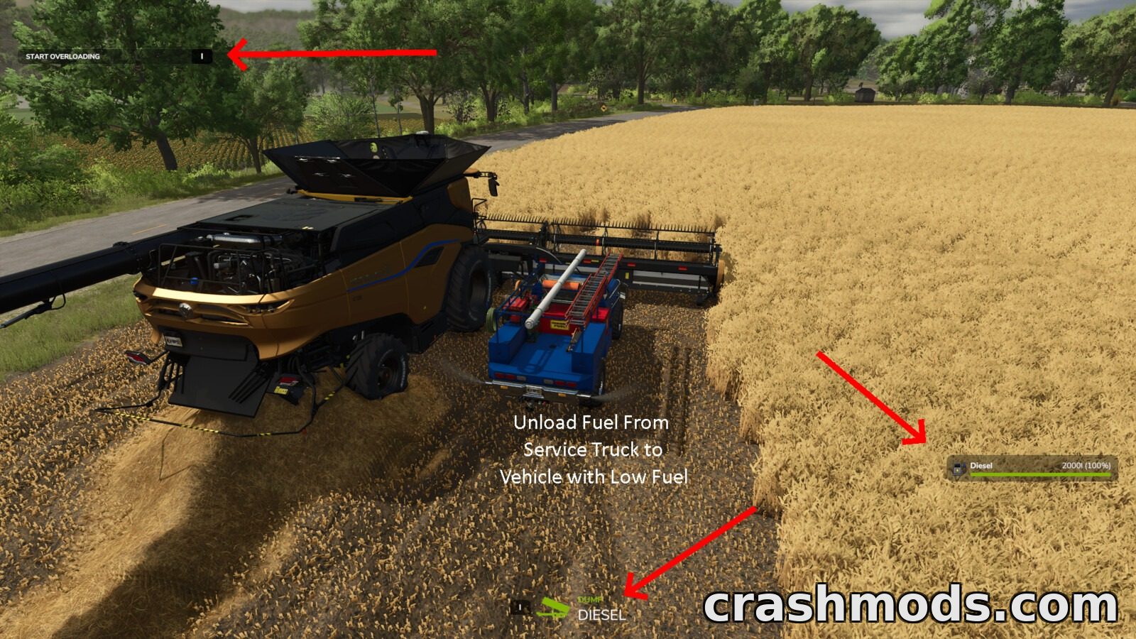 Flatbed Service Truck – 2000 L Mobile Fuel Tank – screenshot 3