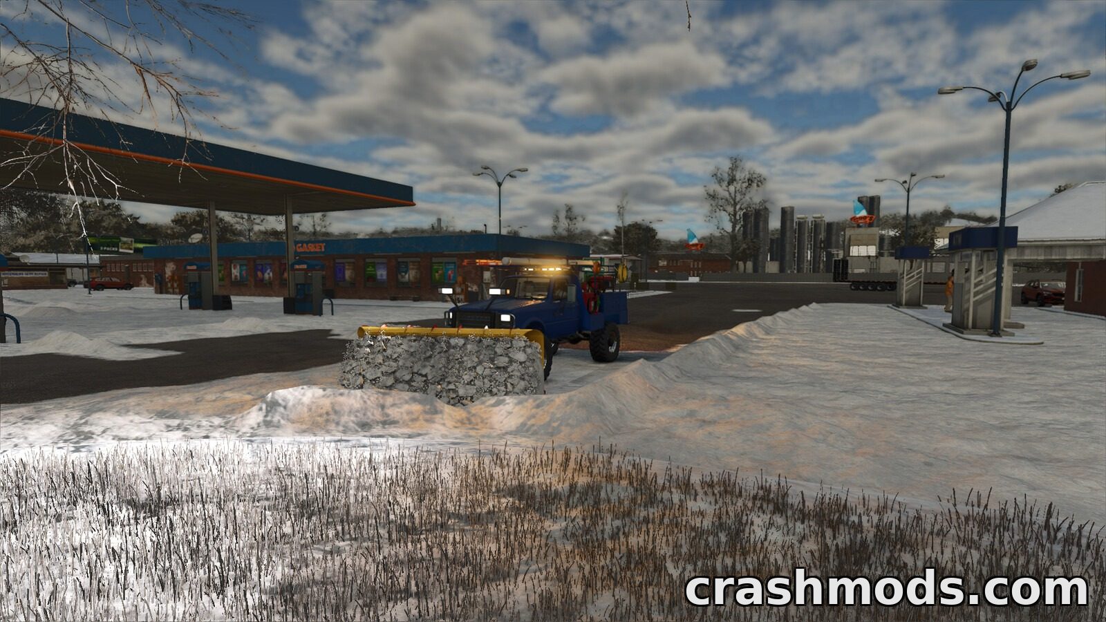 Flatbed Service Truck – 2000 L Mobile Fuel Tank – screenshot 4