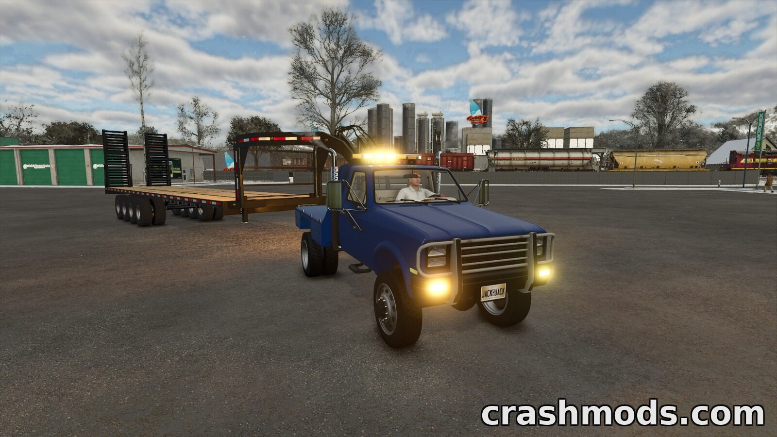 Flatbed Service Truck – 2000 L Mobile Fuel Tank – screenshot 5