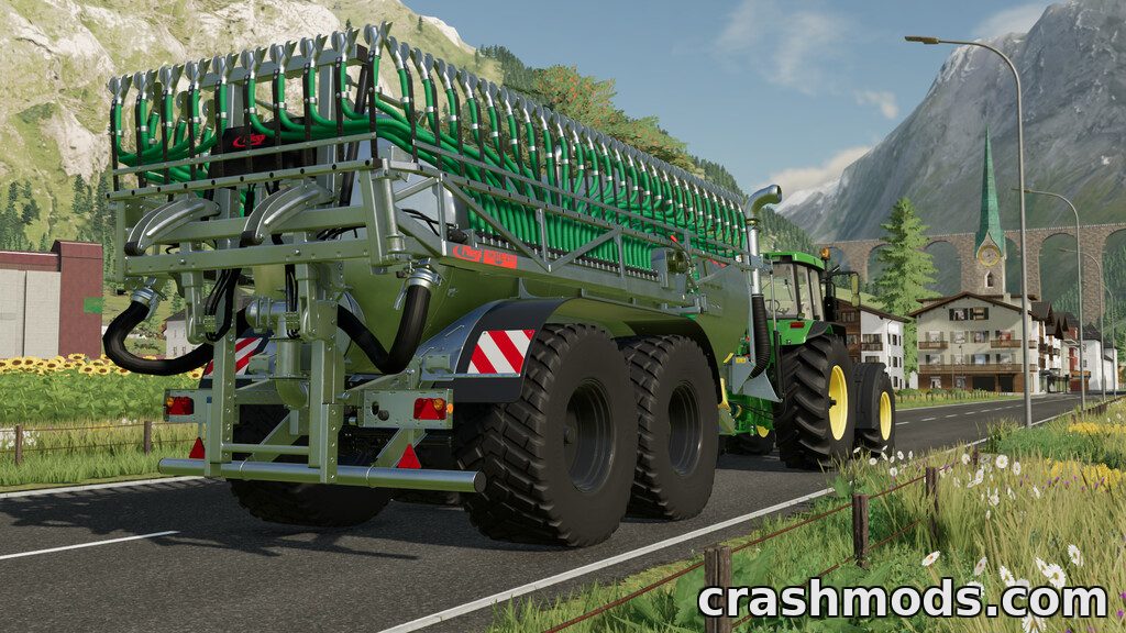 Fliegl PFW 18000 MaxxLine – 18,000 l Slurry Pump Tank Farming Simulator 22 mod screenshot