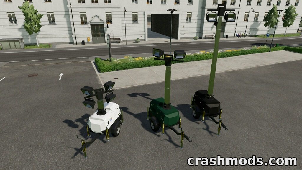 Flood Light Trailer – Mobile Night Lighting – screenshot 2