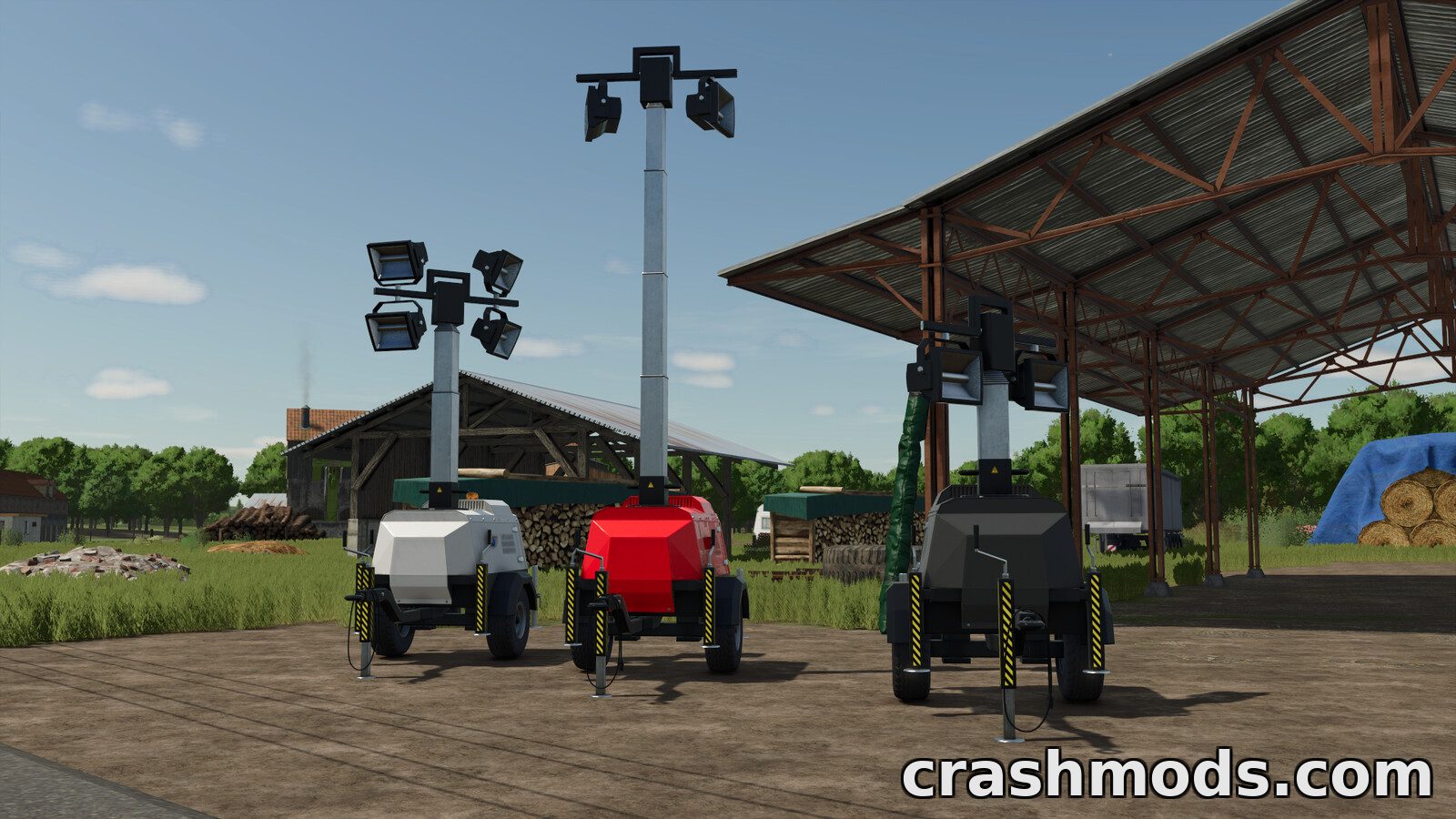 Flood Light Trailer – Mobile Night Work Lighting – screenshot 2