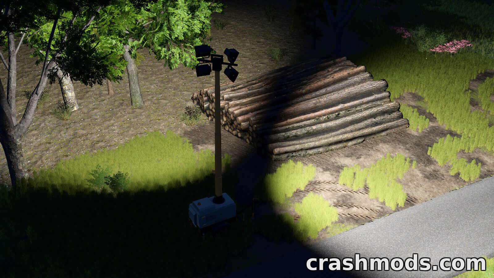 Flood Light Trailer – Mobile Night Work Lighting – screenshot 3