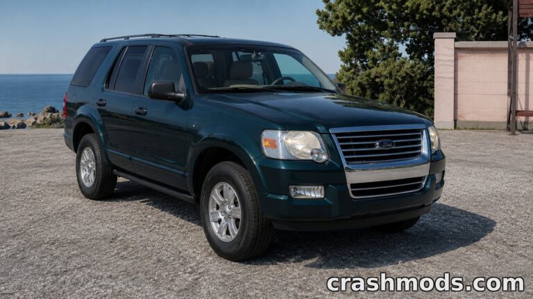 Ford Explorer 2009 – 12 Configurations with Opening Parts BeamNG.drive mod screenshot
