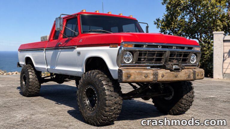 Ford F-250 DDC 1973–1978 High Details BeamNG.drive mod screenshot