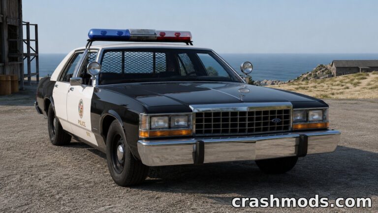 Ford LTD Crown Victoria 1987 – 12 Configurations with Skins BeamNG.drive mod screenshot