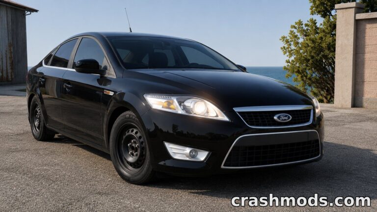 Ford Mondeo – Tinted Headlights and Fog Lights BeamNG.drive mod screenshot