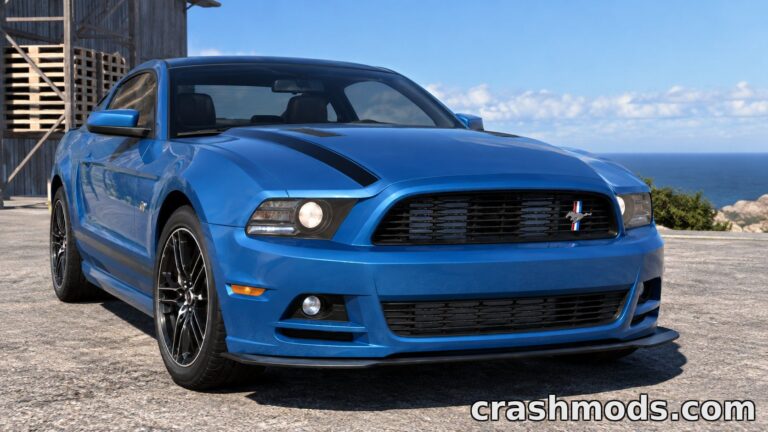 Ford Mustang GT 2013 – Muscle Car with 8 Configurations BeamNG.drive mod screenshot