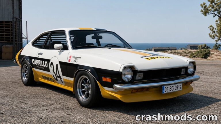 Ford Pinto 1972 – 13 Configurations with Custom JBeam BeamNG.drive mod screenshot