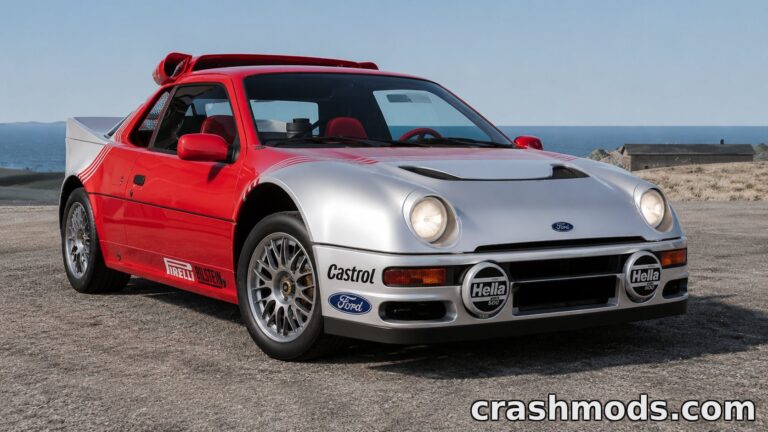 Ford RS200 Evolution 1986 – Seven Configurations and Skins BeamNG.drive mod screenshot