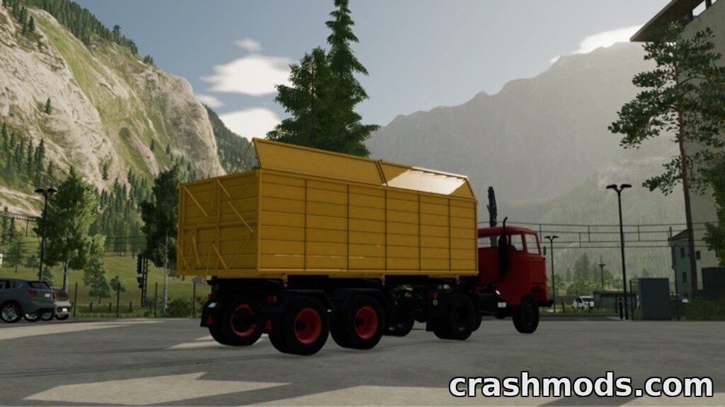 Fortschritt HLS 130.11 Semitrailer – 15,000 l Tipper and Slurry Tank – screenshot 2