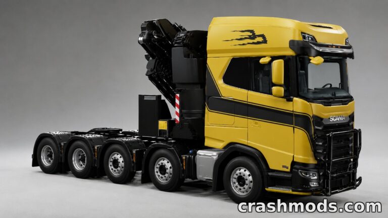FP Segra Addon Pack – Rear Cab Crane Parts BeamNG.drive mod screenshot
