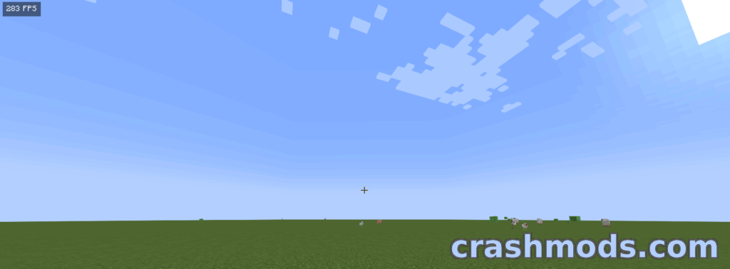 Fps Booster Command – Joke /fps max Command That Blanks the World Minecraft mod screenshot