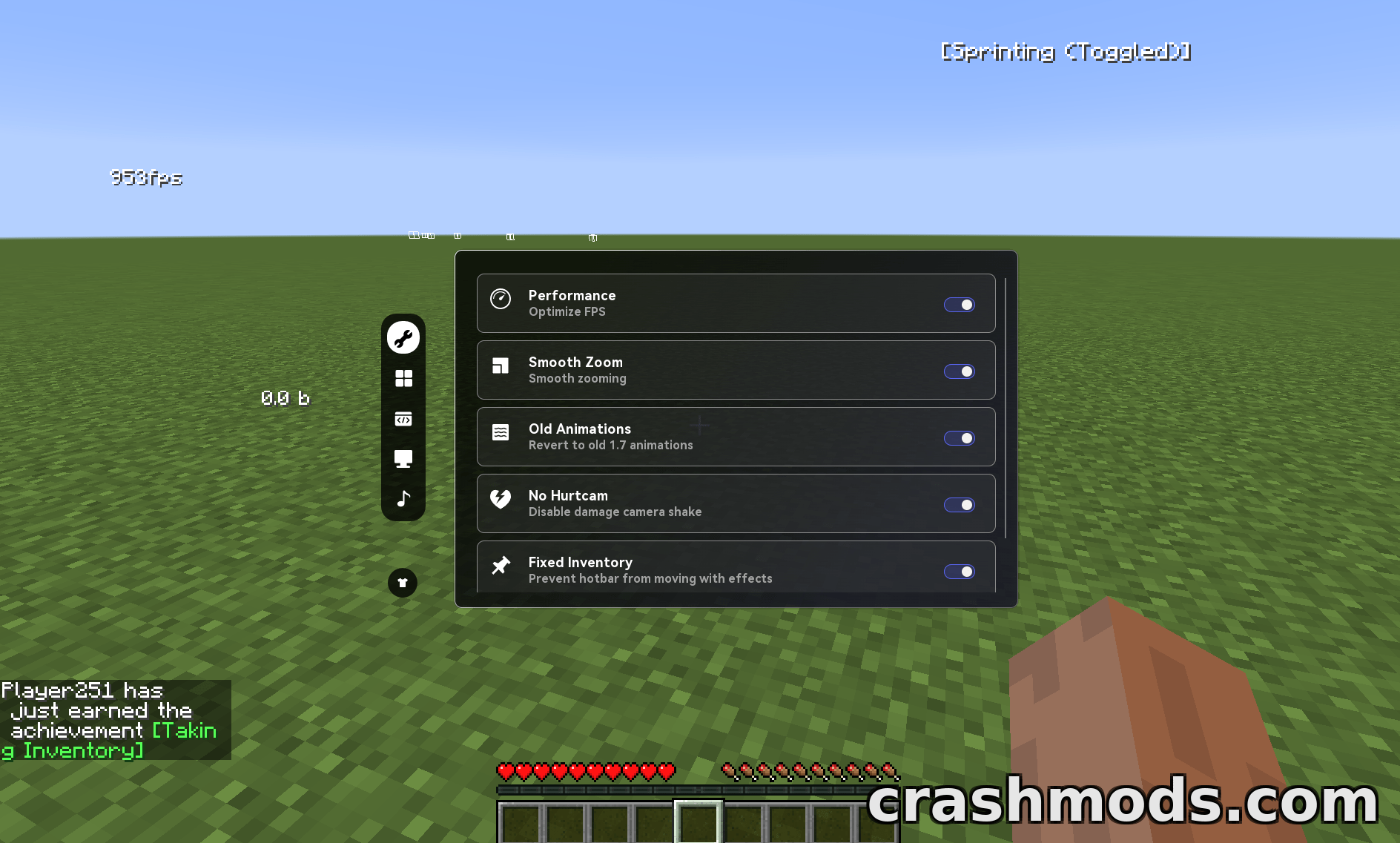 FPSMaster – All-in-One PvP Utility Mod with FPS Boost and 50+ Features – screenshot 3