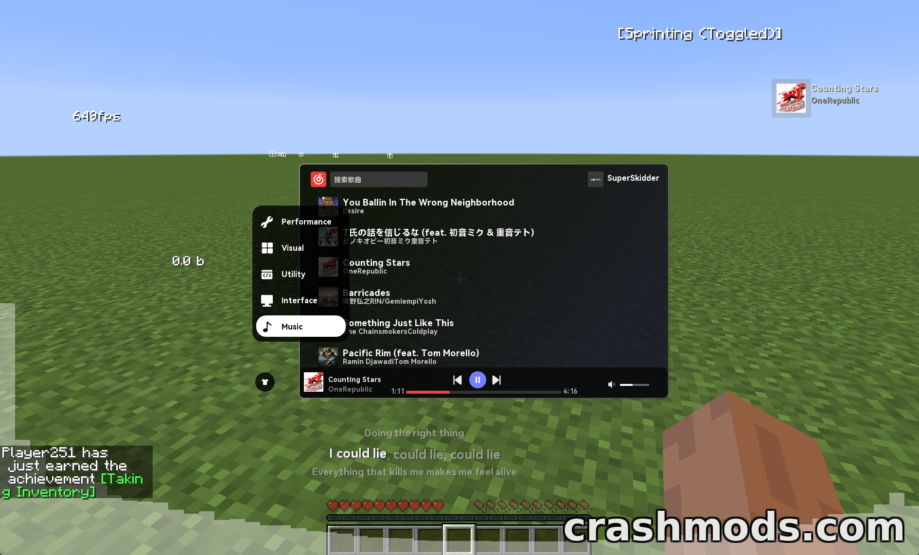 FPSMaster – All-in-One PvP Utility Mod with FPS Boost and 50+ Features – screenshot 4