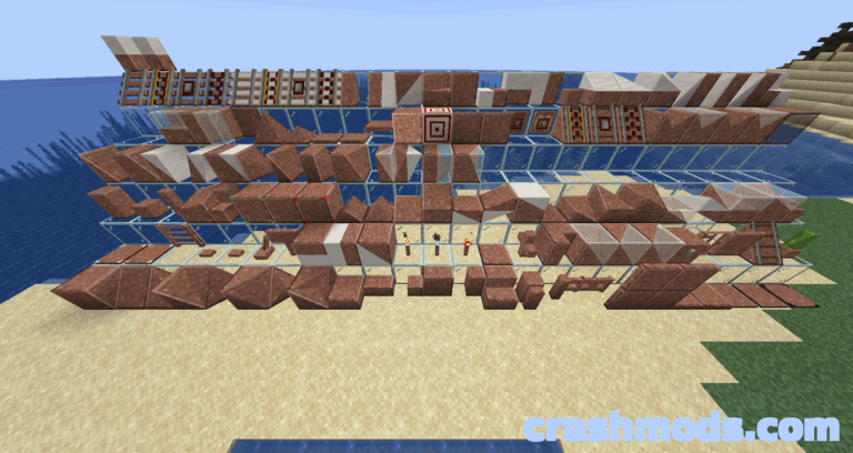 FramedBlocks – Camo Building Blocks in Over 130 Shapes Minecraft mod screenshot