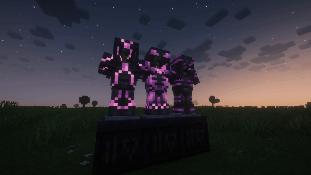 Glowing Trims – Permanent Glow for All Armor Trims Minecraft mod screenshot