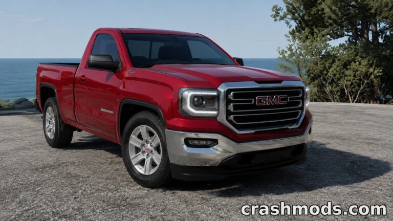 GMC Sierra 2015-2017 – 12 Configurations and Custom Wheels BeamNG.drive mod screenshot