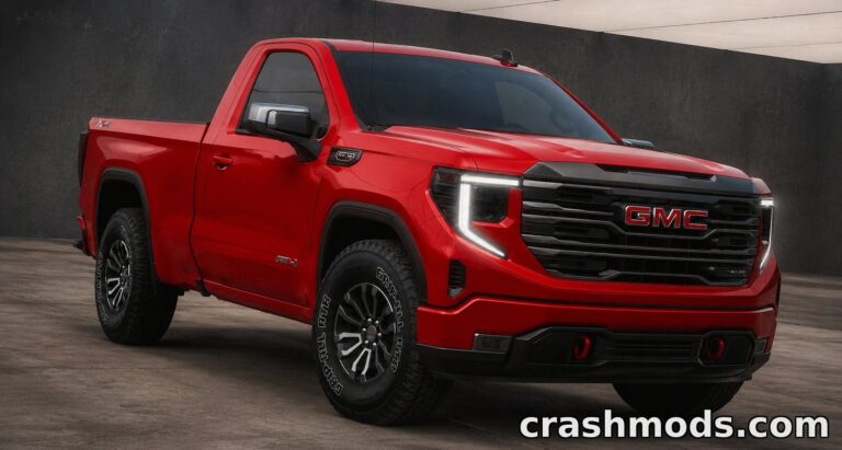 GMC Sierra AT4 – Custom Realistic Sounds and Options BeamNG.drive mod screenshot