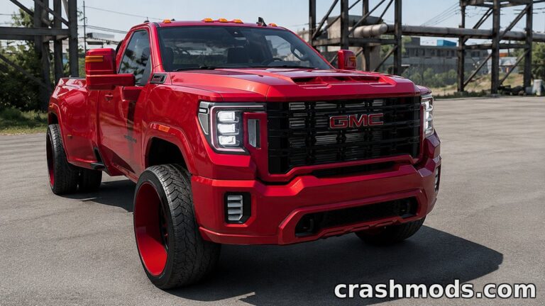 GMC Sierra Denali – Pickup with Crew Cab and Dually Options BeamNG.drive mod screenshot