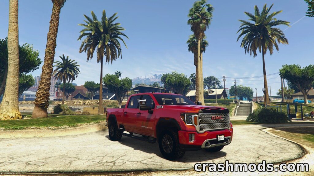 GMC Sierra HD2500 – Add-On Heavy Duty Pickup Truck Grand Theft Auto 5 mod screenshot